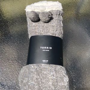 Torrid Cozy Socks Slippers